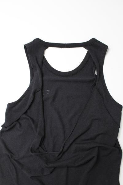 Spiritual Gangster black you had me at aloha tank, size small (price reduced: was $15)