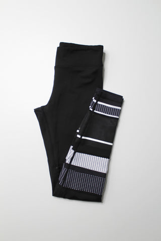 Lilybod black / white leggings, size xs (price reduced: was $30)