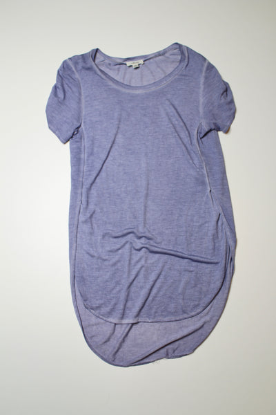 Aritzia wilfred purple wash t shirt, size xs (loose fit) (price reduced: was $15)