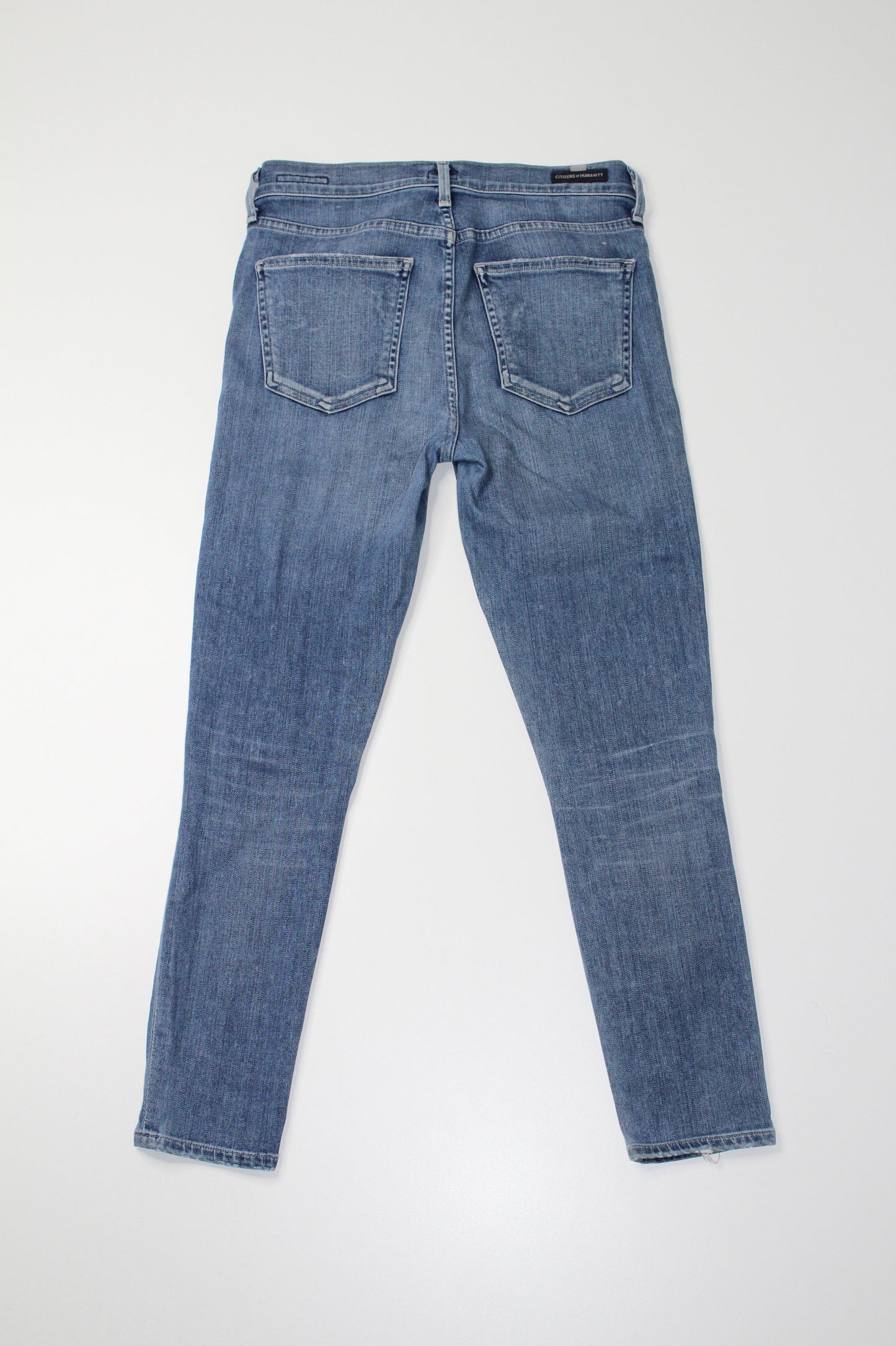 Citizens Of Humanity rocket crop high rise skinny jeans, size 28 (26”)