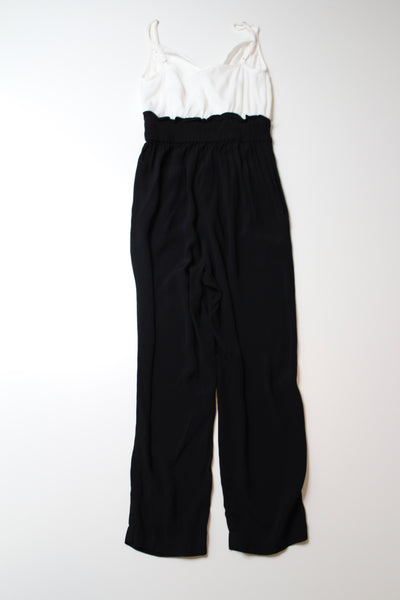 Nordstrom Leith black/white jumpsuit, no size. Fits like size xs (price reduced: was $30)