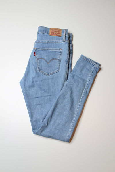 Levi’s high rise super skinny jeans, size 27 (price reduced: was $48)