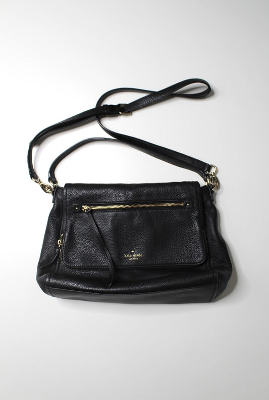 Kate Spade black cobble Hill devin medium sized crossbody hoho bag (additional 20% off)