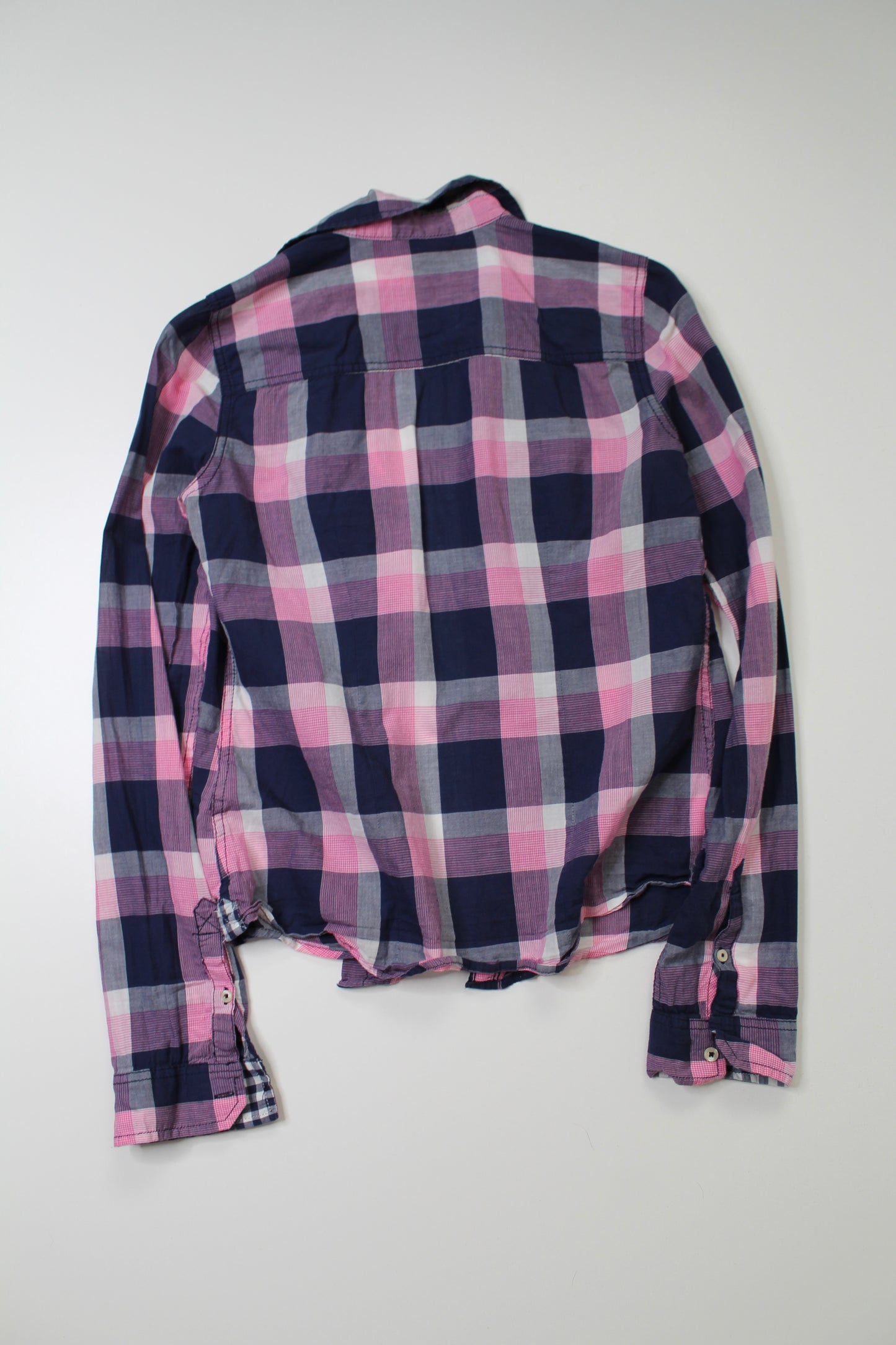 Hollister plaid shirt, size small