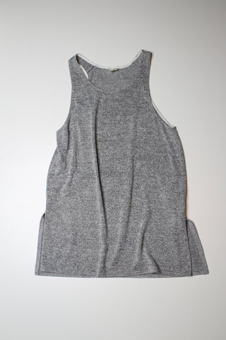 Aritzia heathered grey wilfred free tank, size xs (loose fit) Fits xs/small (price reduced: was $15)