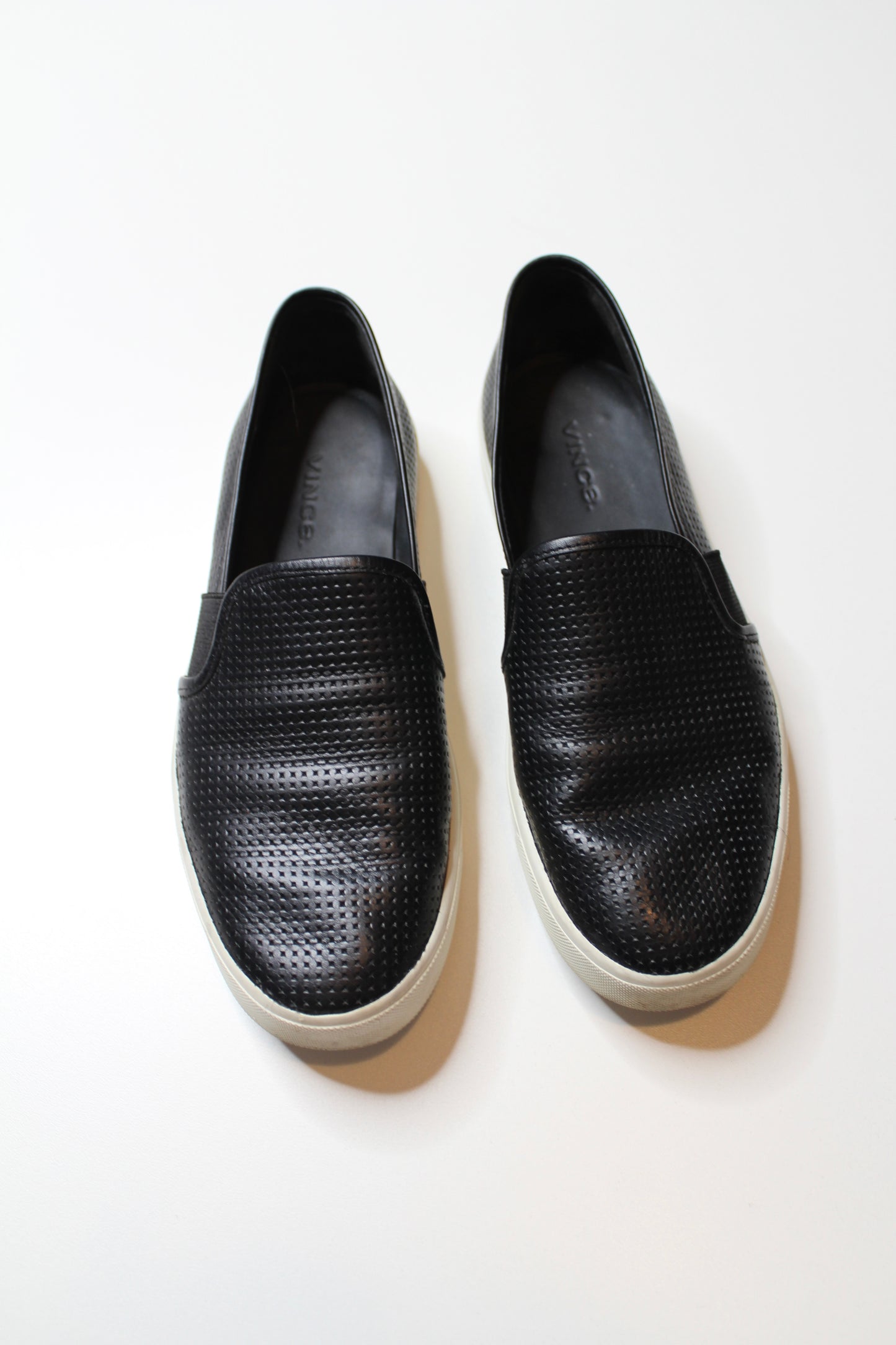 Vince black slip on sneaker, size 36 (6) (price reduced: was $58)