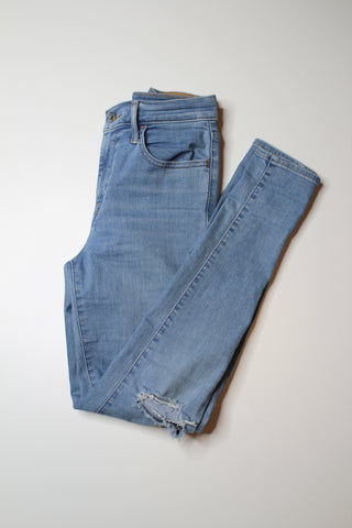 Levis high rise super skinny jeans, size 27