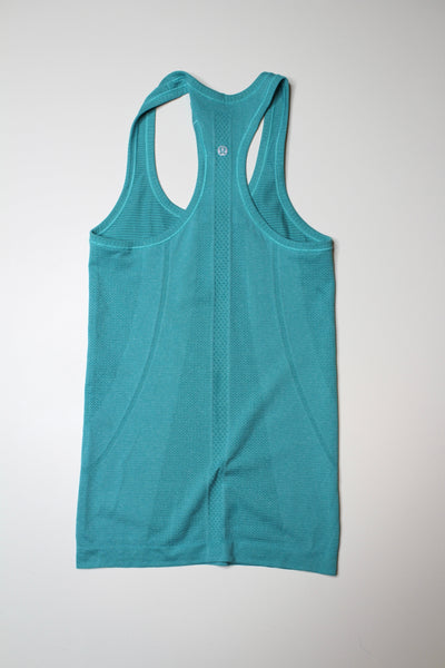 Lululemon teal swiftly tech tank, size 2 (price reduced: was $30)