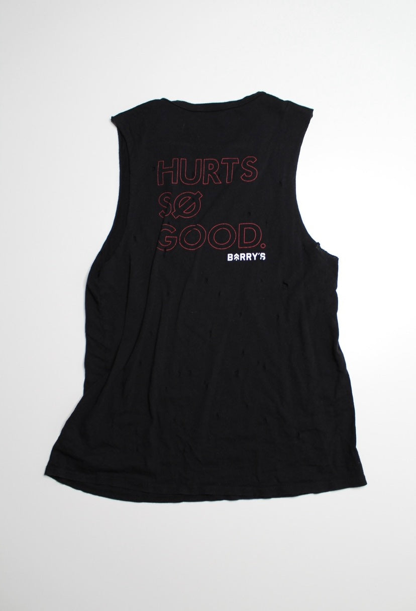 Barry’s Bootcamp hurts so good muscle tank, size small (price reduced: was $18)