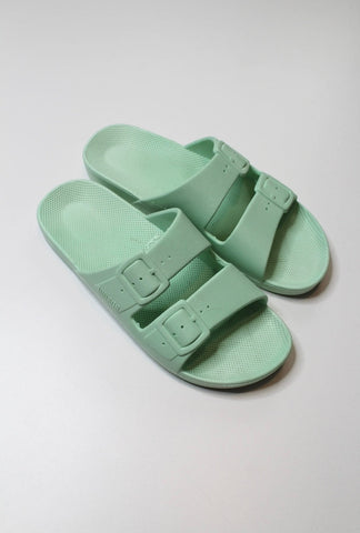 Freedom Moses pastel mint sandal, size 39/40 (fits size 8/8.5) *new without tags (price reduced: was $40)