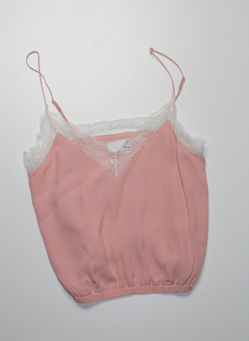 Aritzia wilfred free light coral agyness coral camisole, size xxs (price reduced: was $25)