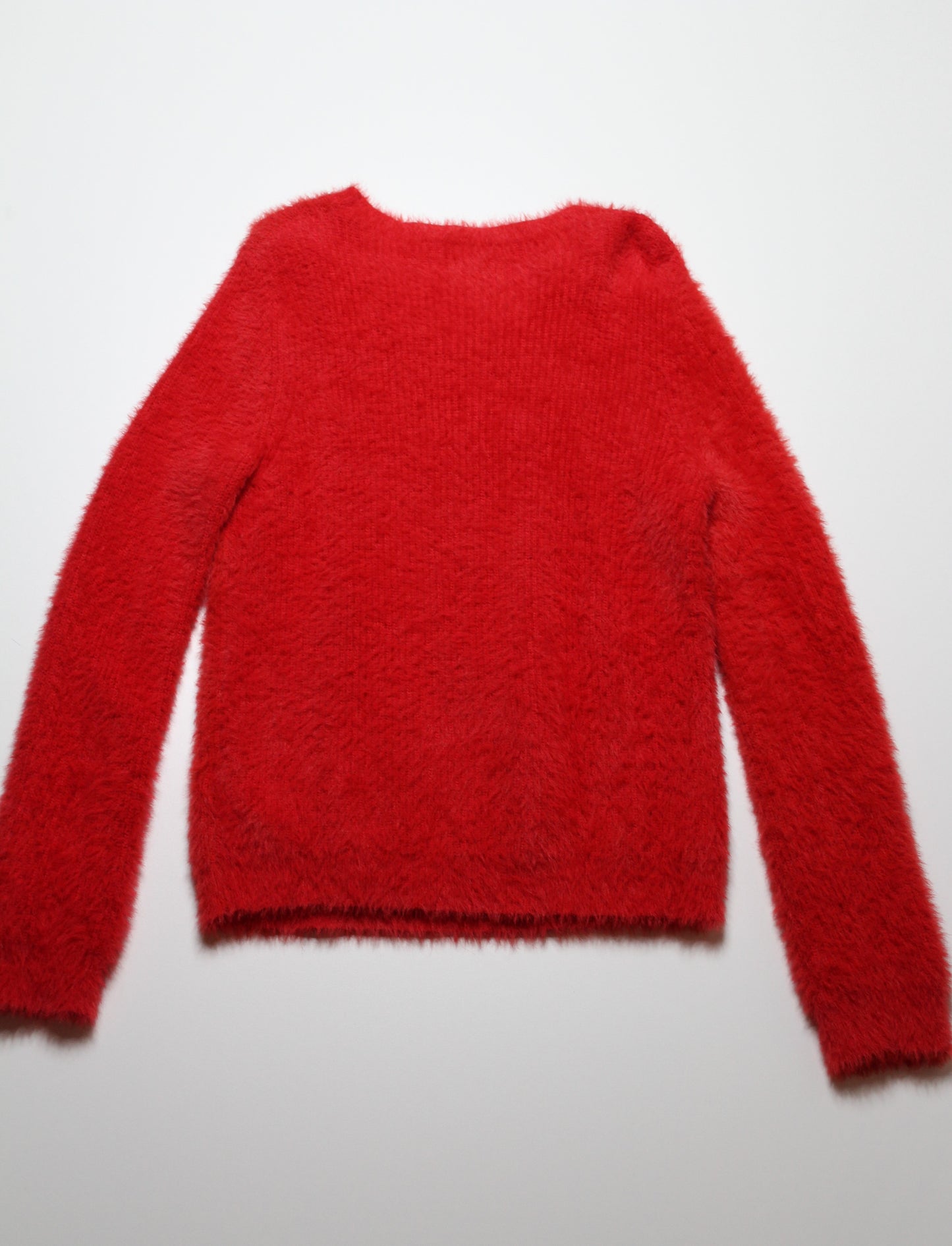 Kate Spade red soft fuzzy sweater, size xs (loose fit) (price reduced: was $68)