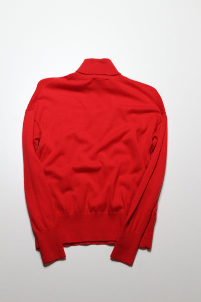 Kate Spade red turtleneck pocket sweater, size xs (price reduced: was $68)