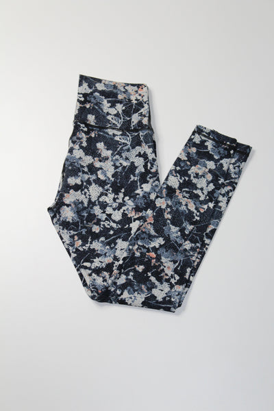 Lululemon spring bloom multi floral wunder under pant, size 8 (28") (price reduced: was $58)