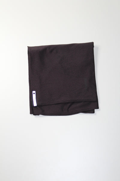 Lululemon jacquard black cherry vinyasa wrap scarf (price reduced: was $25)