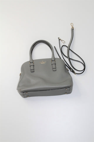 Kate Spade grey crossbody purse (price reduced: was $120)