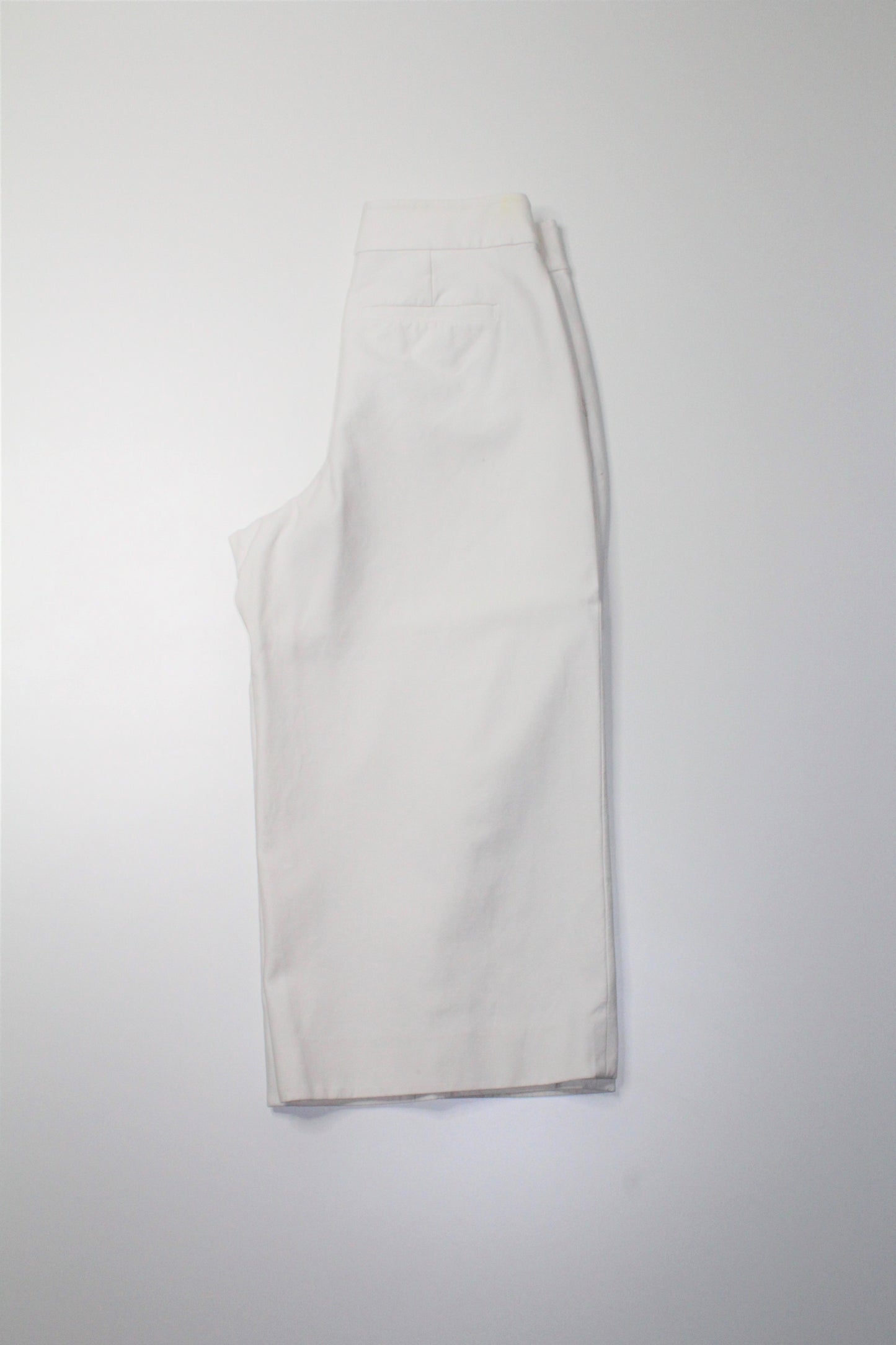 Kate Spade white wide leg crop pant, size 10 (20") (additional 50% off)