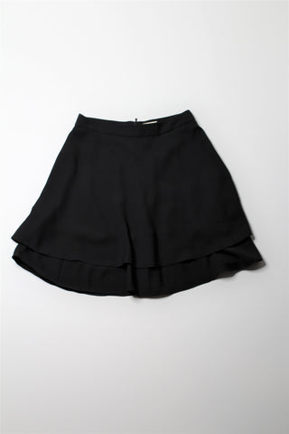 Kate Spade black tiered skirt, size 6 (price reduced: was $68)