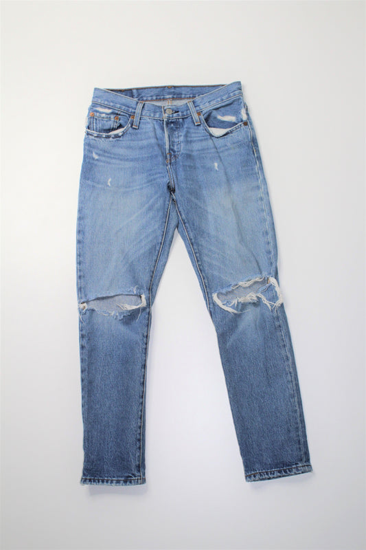 Levi’s wedgie straight leg jeans, size 24 (27") (price reduced: was $48)