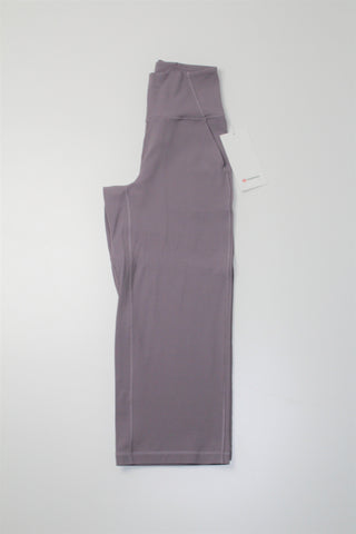 Lululemon violet verbena align wide leg crop, size 4 (23") *new with tags (additional 10% off)