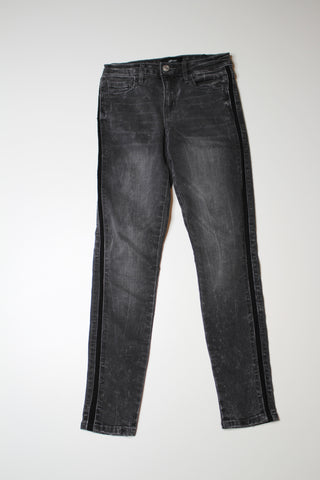 Vervet grey wash ankle skinny jeans, size 24