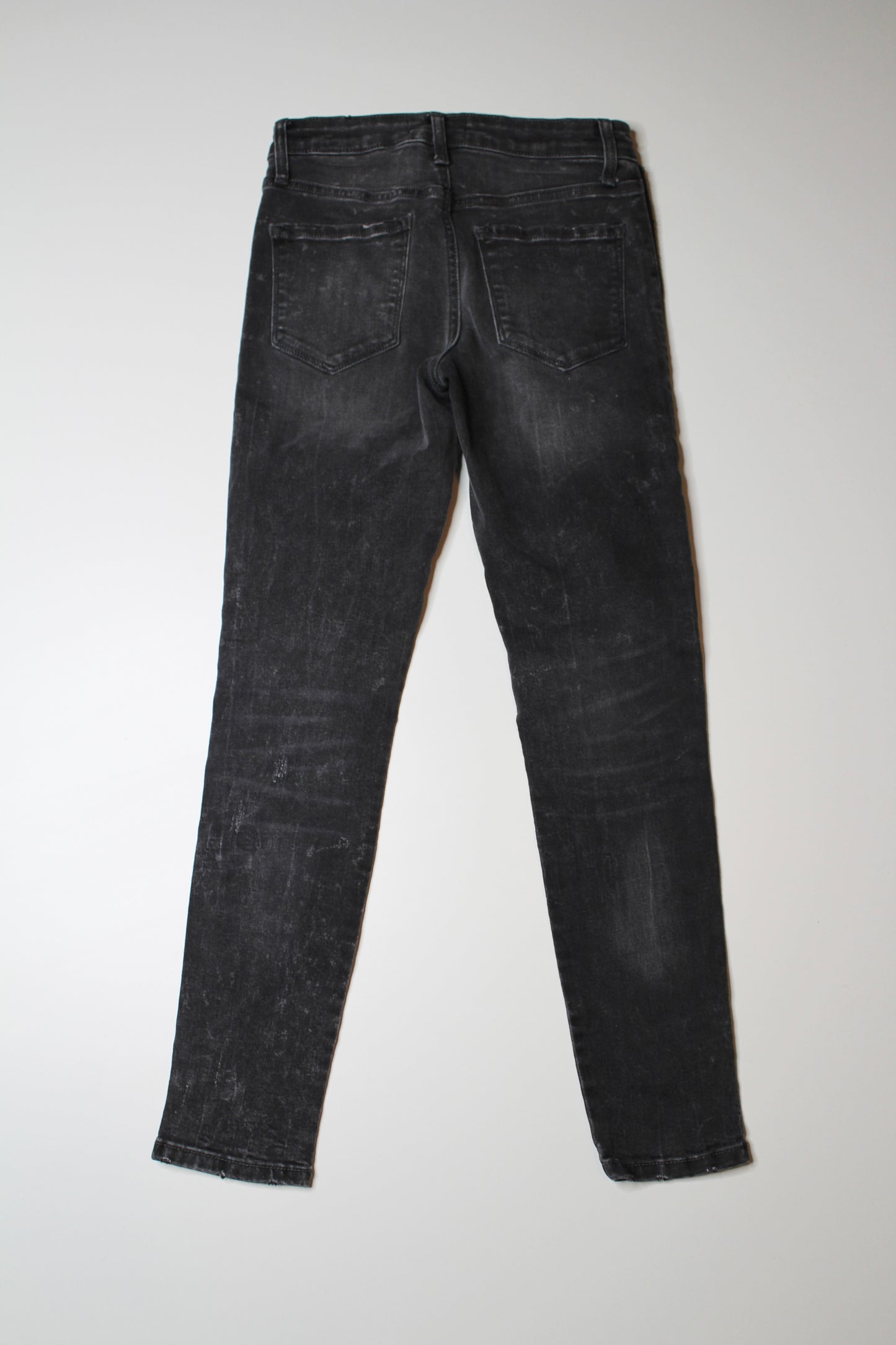 Vervet grey wash ankle skinny jeans, size 24  (price reduced: was $25)