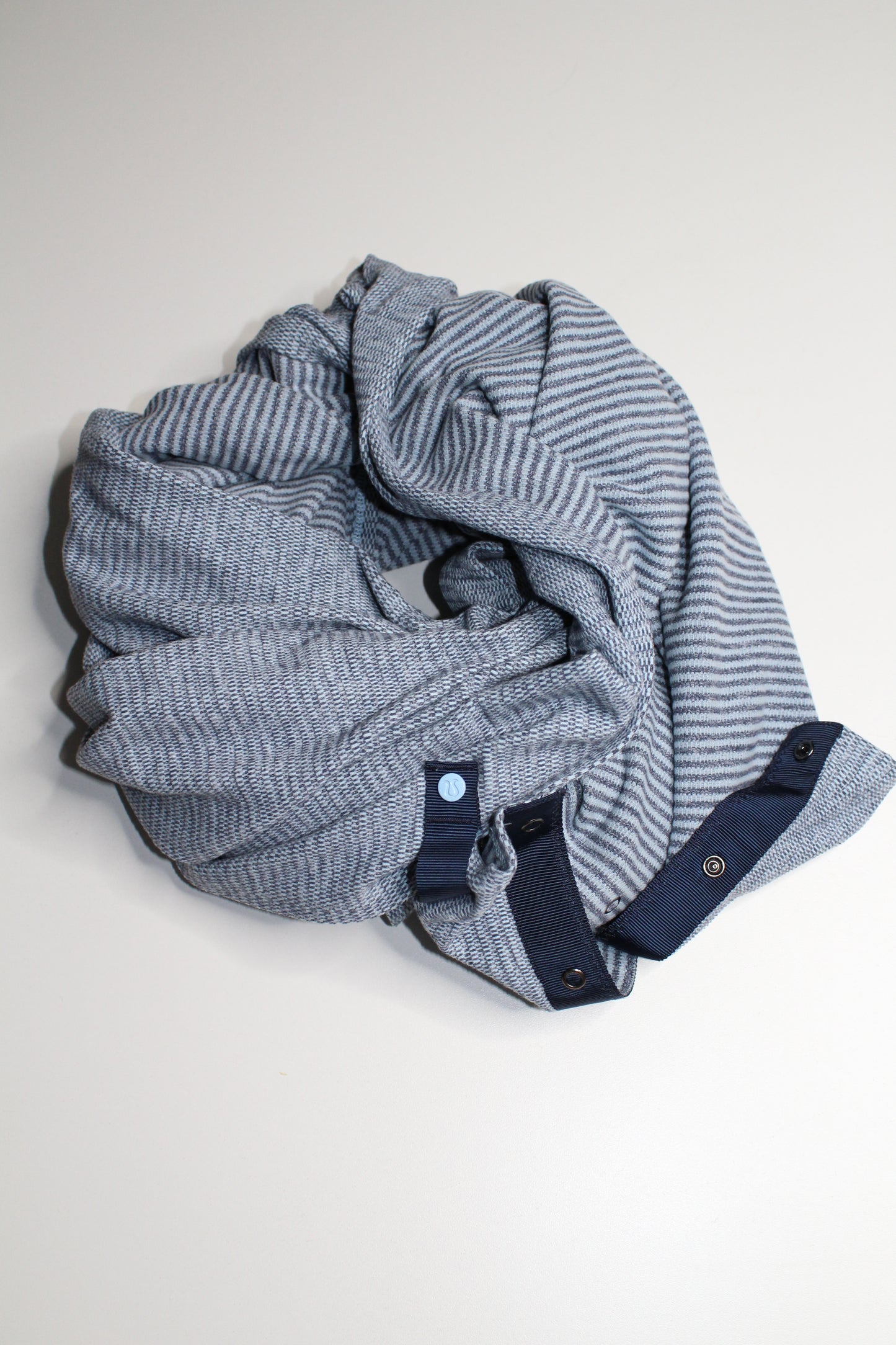 Lululemon blue striped vinyasa scarf (price reduced: was $15)