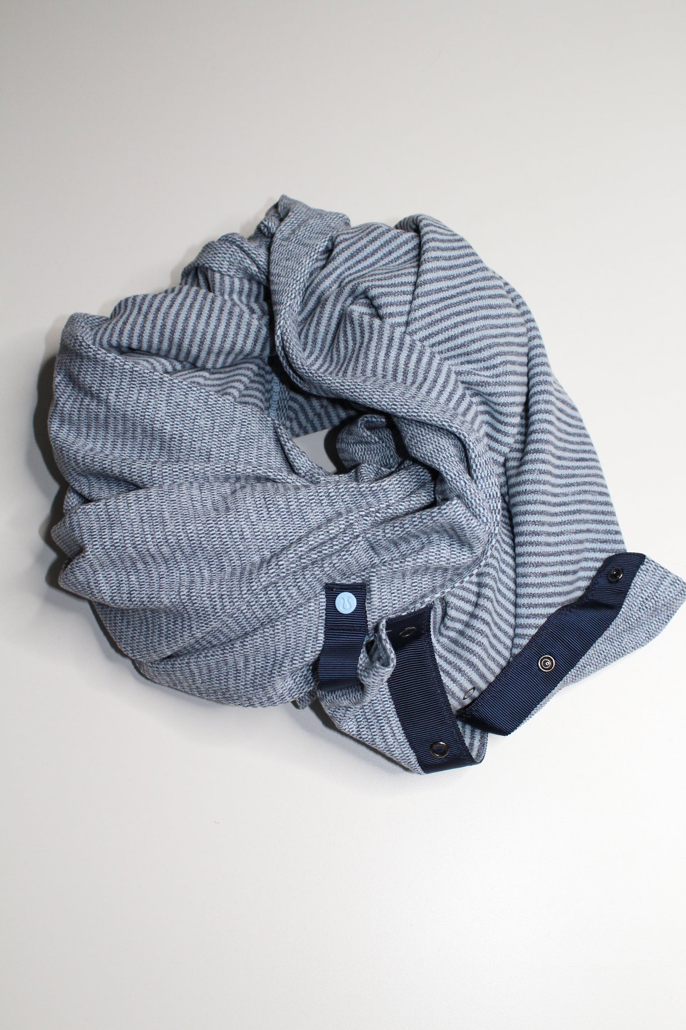 Lululemon blue striped vinyasa scarf (price reduced: was $18)