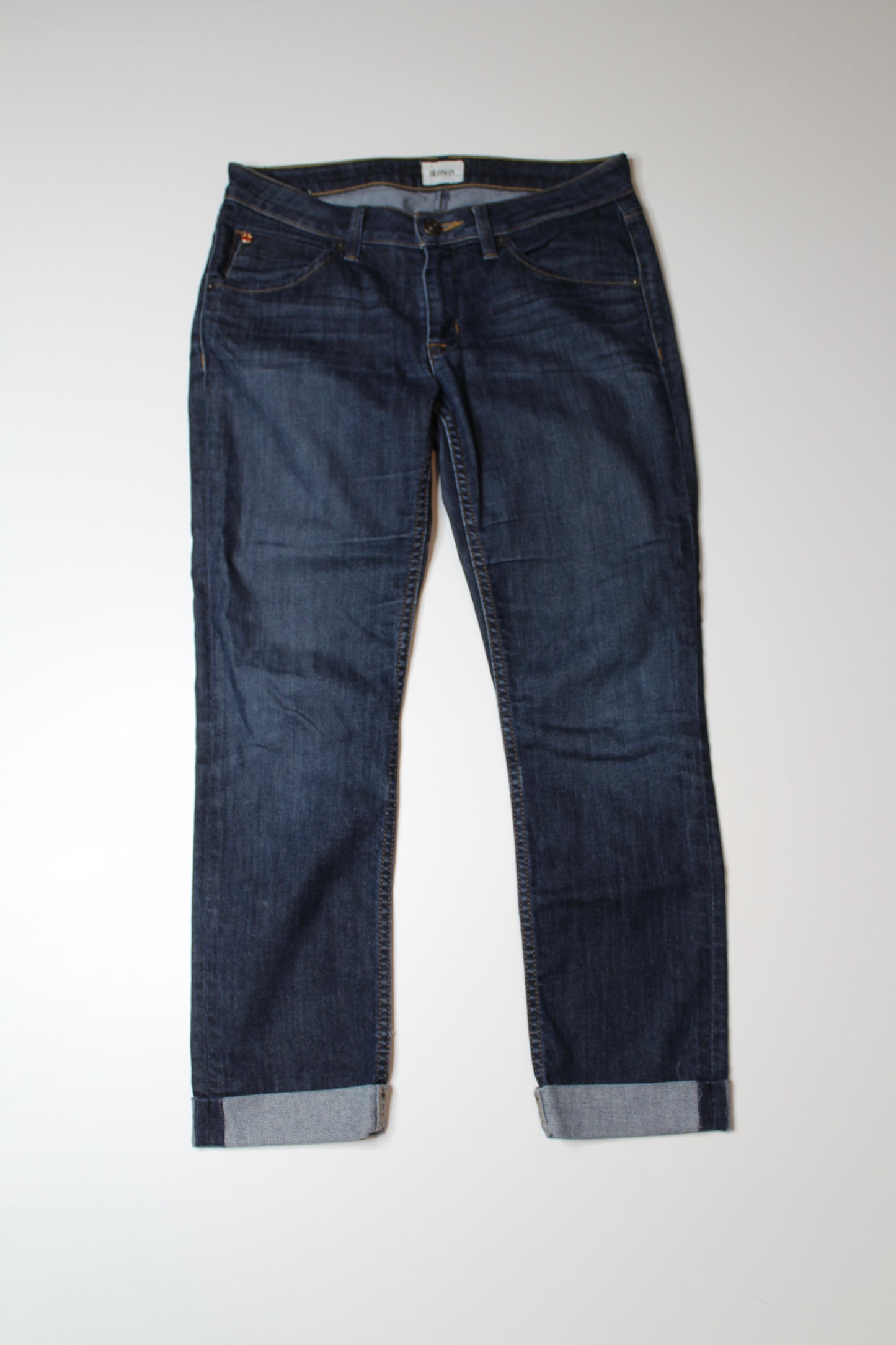 Hudson bacara straight flood cuff jeans, size 27 (price reduced: was $48)