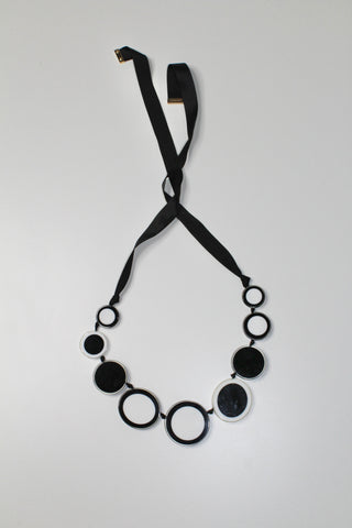 Kate Spade black white connect the dots necklace (price reduced: was $48)