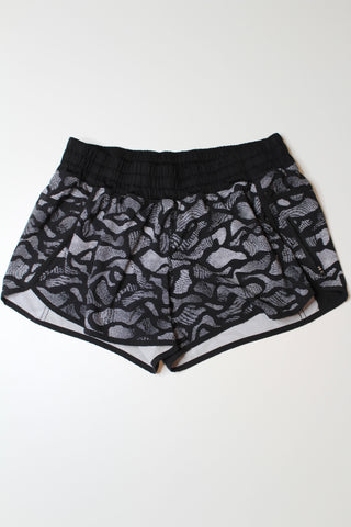 Lululemon mini warp tracker shorts IV, size 12  (4")