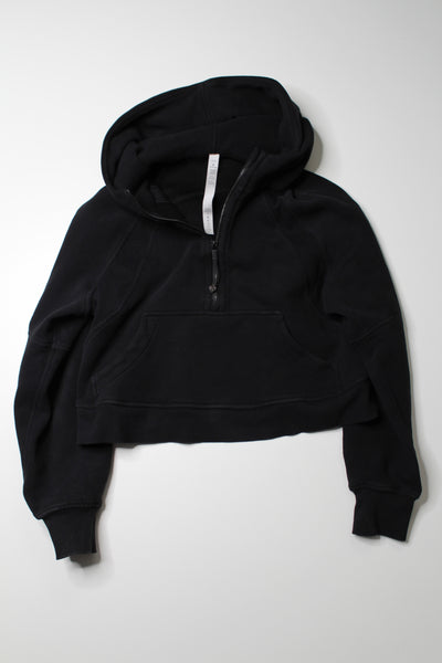 Lululemon black oversized scuba hoodie, size xs/s