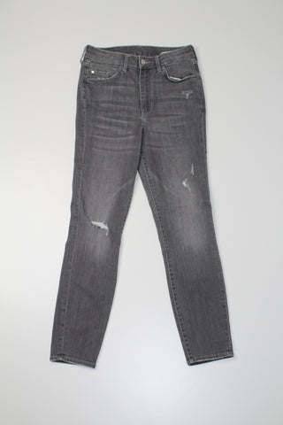 H&M & denim grey wash high rise super skinny jeans, size 27 (price reduced: was $18) (additional 50% off)