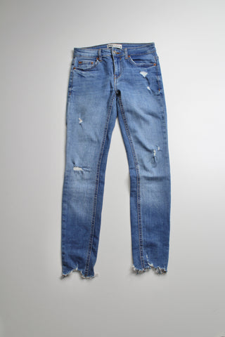 Zara distressed skinny jeans, size 2 (additional 50% off)