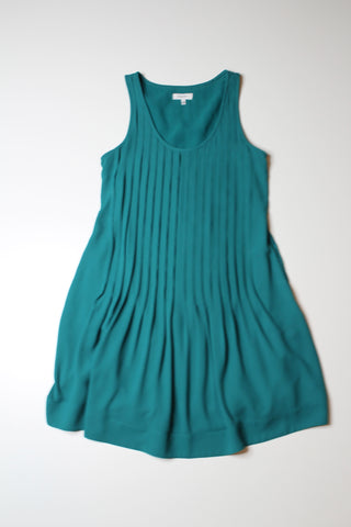 Aritzia babaton green pleated dress, size xs (price reduced: was $58)