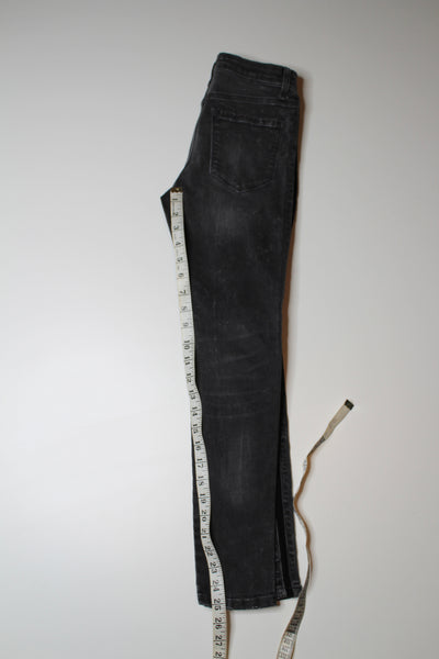 Vervet grey wash ankle skinny jeans, size 24  (price reduced: was $25)