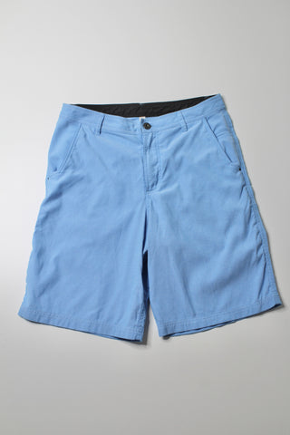 Mens lulu blue golf shorts, size 36 (price reduced: was $30)