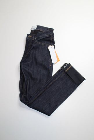 Duer all weather denim mid rise slim straight, size 25 *new with tags (price reduced: was $140)