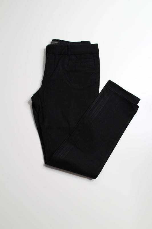 Banana Republic black devon sloan pant, size 00 (25”)