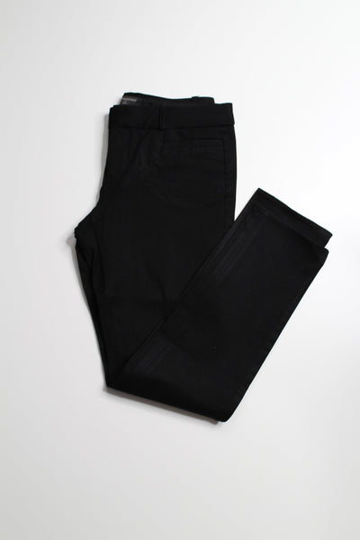 Banana Republic black devon sloan pant, size 00 (25”) (additional 50% off)