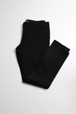 Banana Republic black devon sloan pant, size 0 (25”) (additional 50% off)