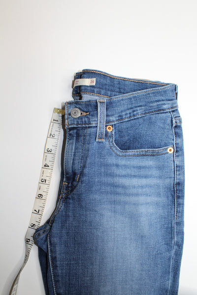 Levis mid rise ‘boyfriend copain’ jeans, size 24 (26”)  (price reduced: was $48)