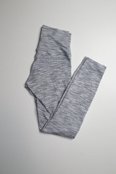 Lululemon wunder under white/grey wee stripe leggings, size 4 (25”) (price reduced: was $48)