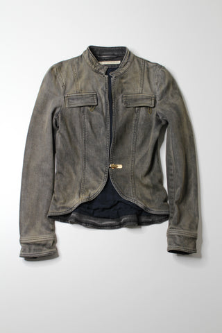Stella McCartney distressed denim jacket, size 40 (fits like xxs) (additional 20% off)