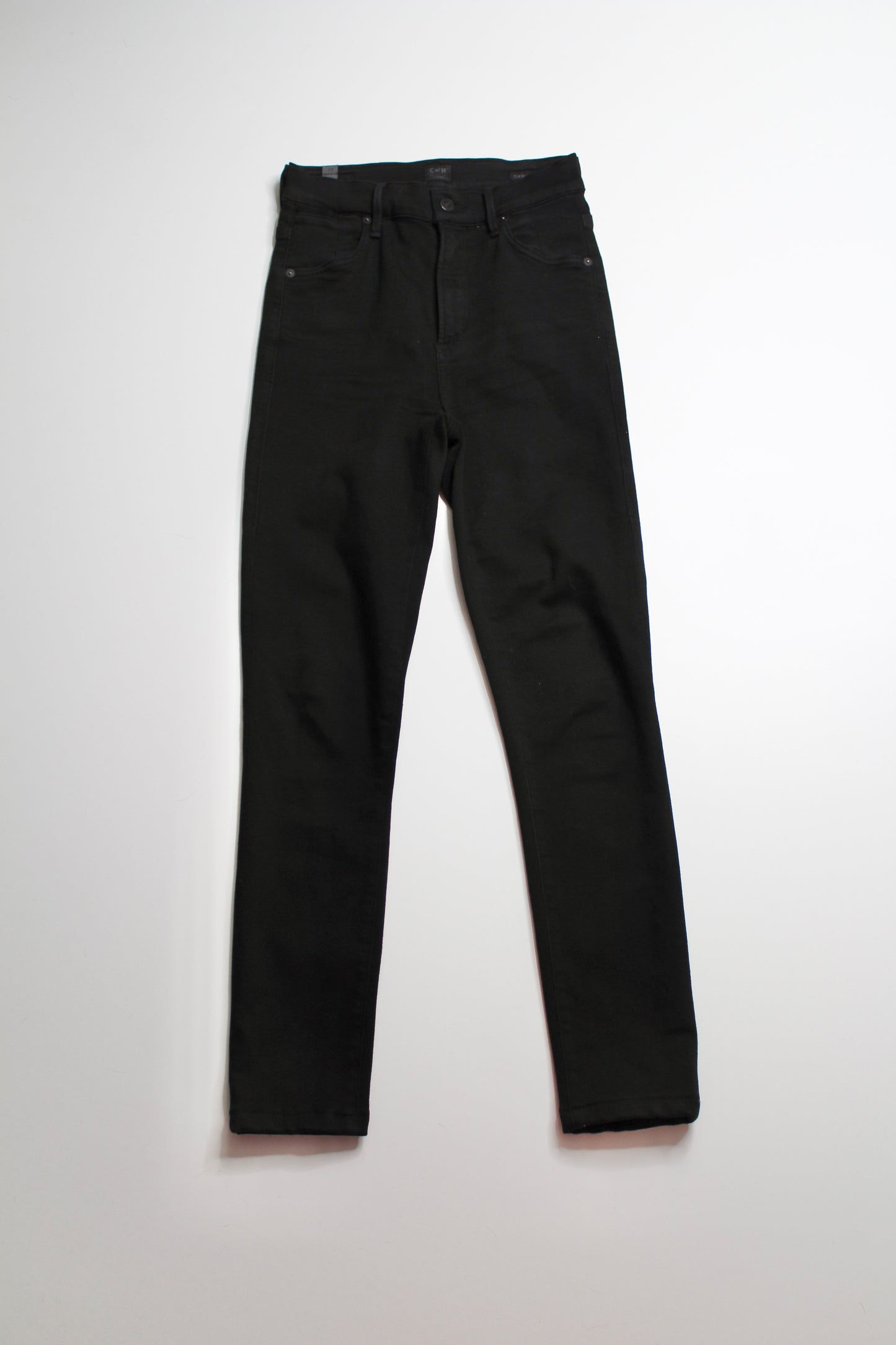 Citizens of Humanity black carlie high rise skinny jeans, size 24 (additional 50% off)