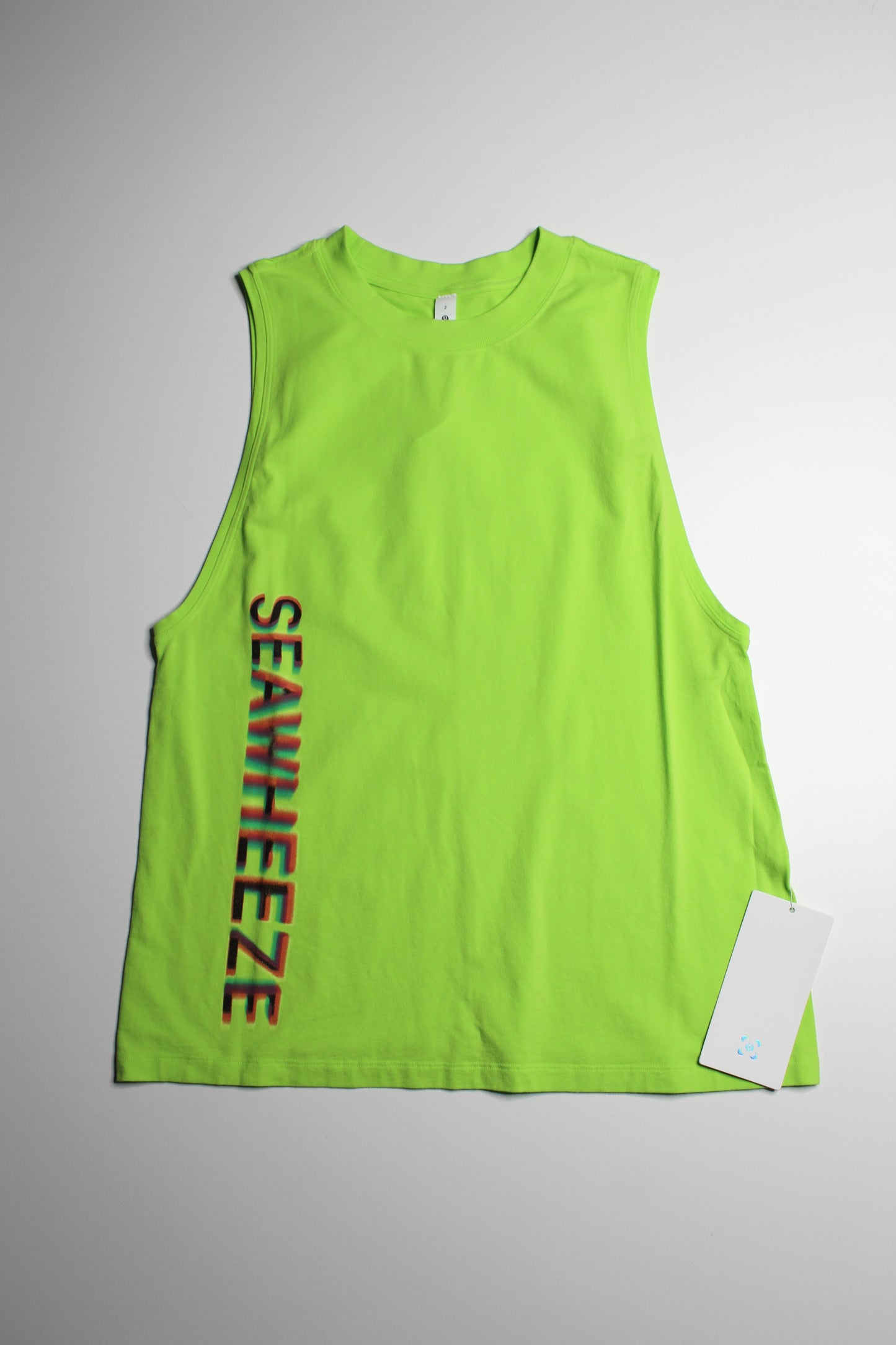 Lululemon seawheeze ‘all yours’ tank, size 2 (loose fit) fits 2/4 *new with tags (price reduced: was $40)