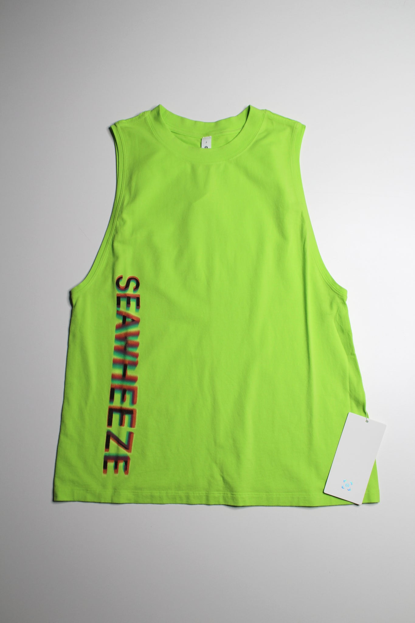 Lululemon seawheeze all yours tank, size 2 (loose fit) fits 2/4