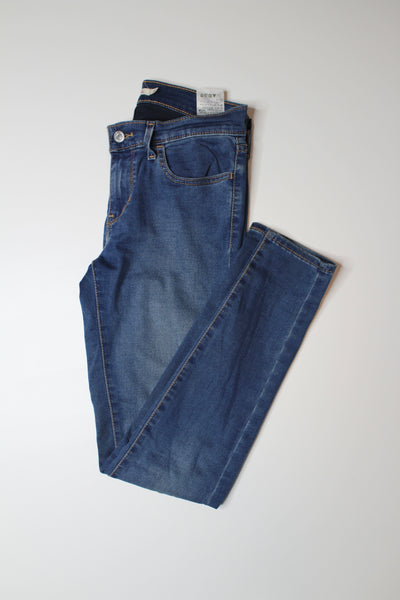 Levis 710 super skinny jeans, size 28 (price reduced: was $48)