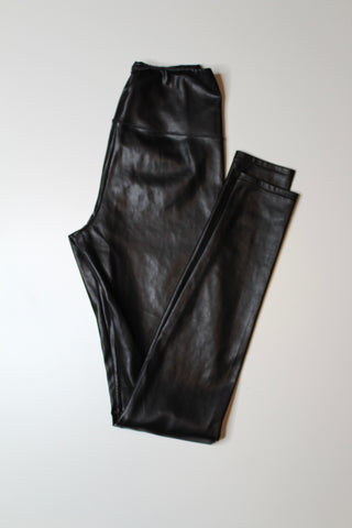 Aritzia wilfred free daria faux leather legging, size small *full length
