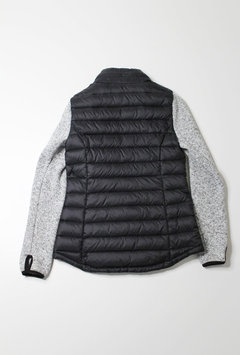 Tommy Hilfiger black/grey packable puffer jacket, size xs (relaxed fit) (price reduced: was $78)